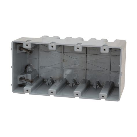 4 gang electric box|4 gang adjustable electrical box.